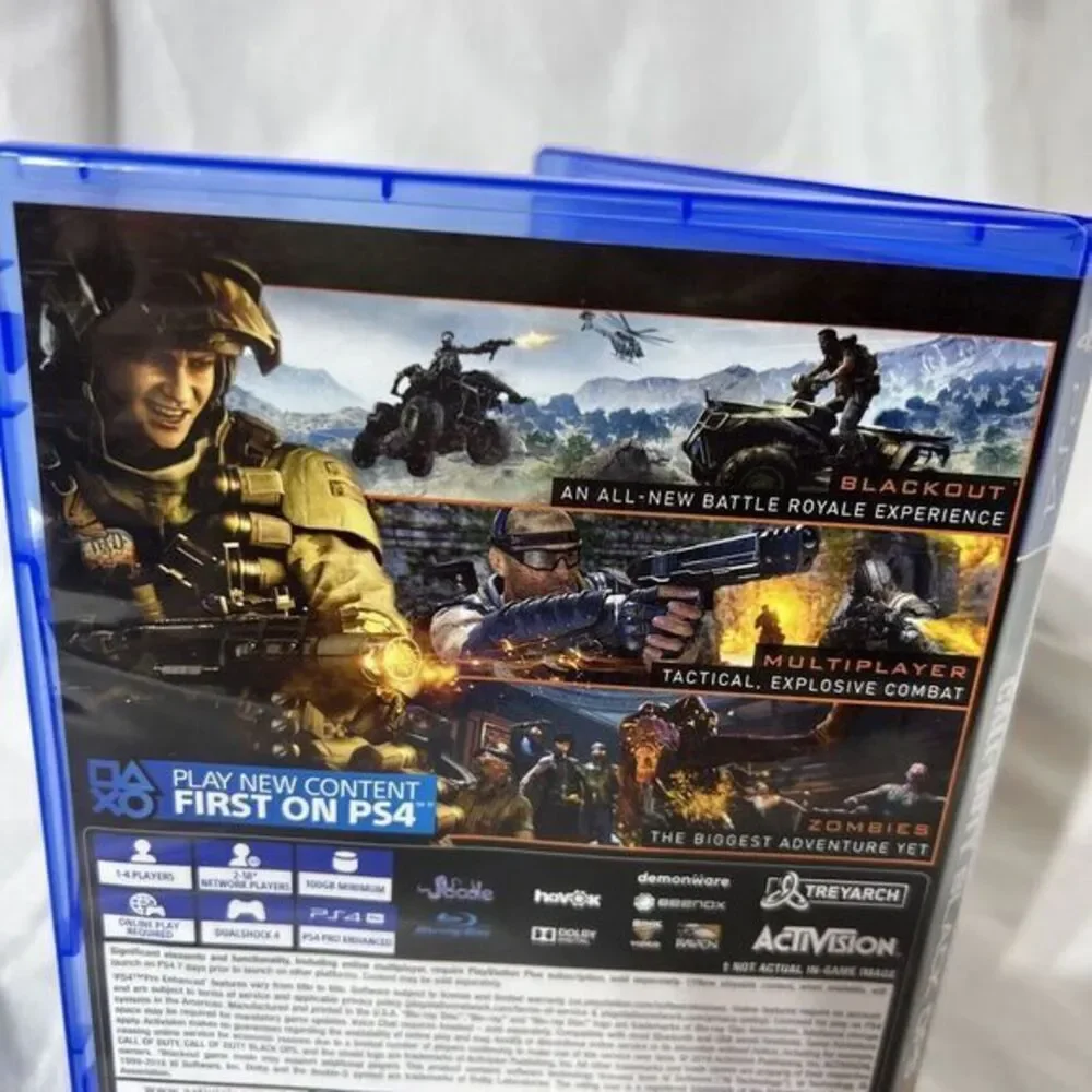 Call of Duty: Black Ops 4 (PlayStation 4,‎ 2018)